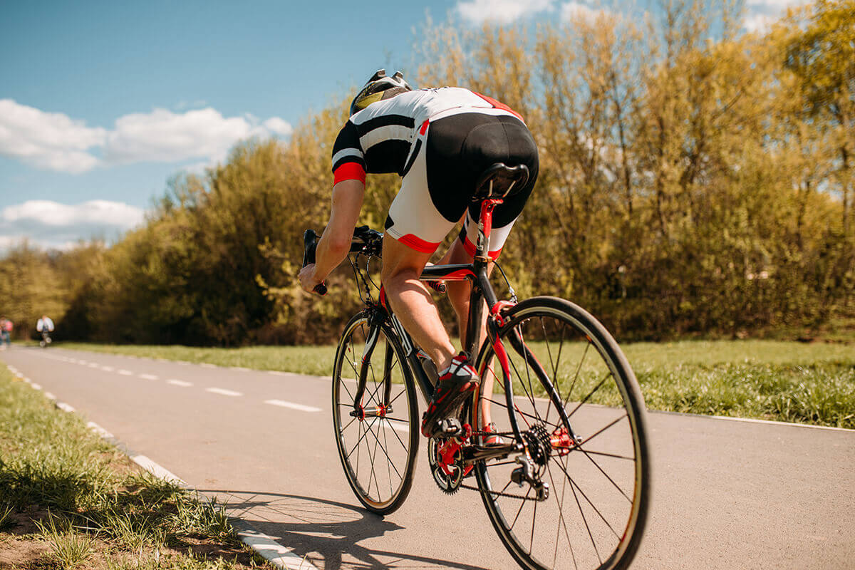 Cyclist-Rides-On-Bicycle-Speed